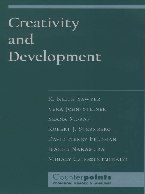 Title details for Creativity and Development by R. Keith Sawyer - Available